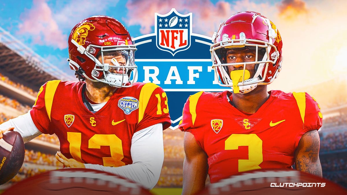 USC football, Jordan Addison, Caleb Williams, Caleb Williams NFL Draft, NFL Draft