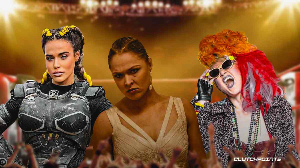 WWE, WWE divas, Rondy Rousey, Lana, Becky Lynch