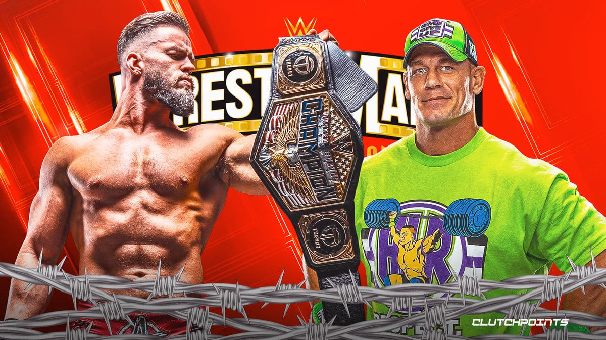 WWE, Austin Theory, John Cena, Raw, Wrestlemania