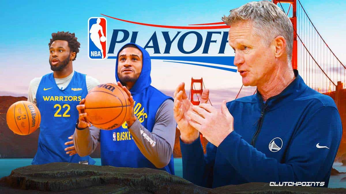 Andrew Wiggins, Gary Payton II, Steve Kerr, Warriors