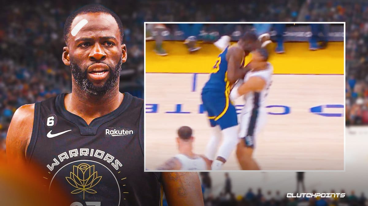 Warriors' Draymond Green exits to locker room with injury after scary  collision