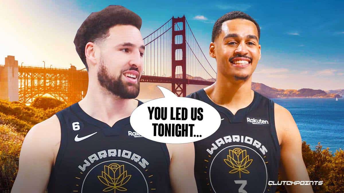 Klay Thompson, Jordan Poole, Warriors