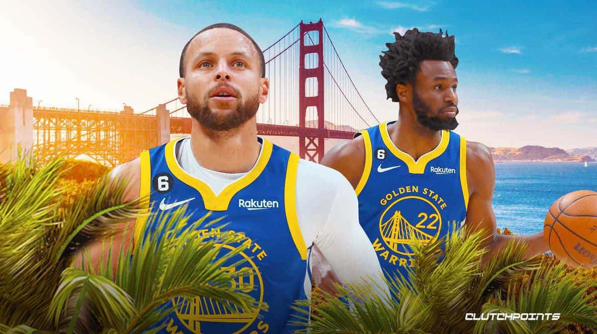 Stephen Steph Curry Warriors Andrew Wiggins