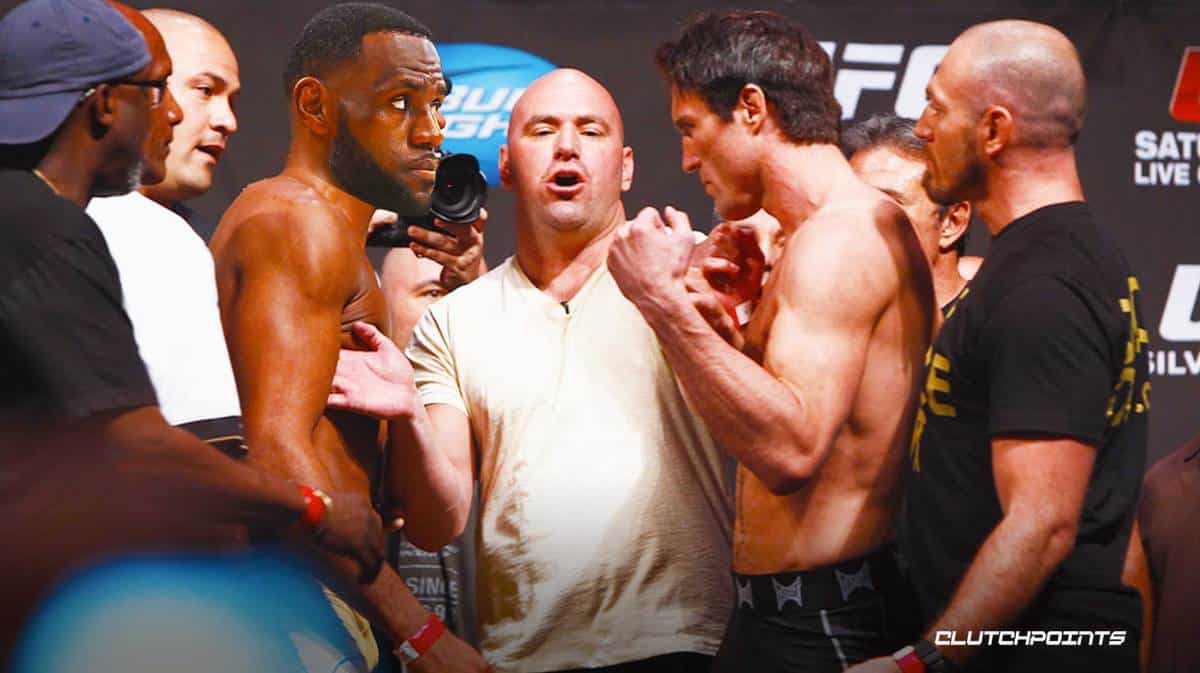 LeBron James Chael Sonnen PEDs steroids Lakers