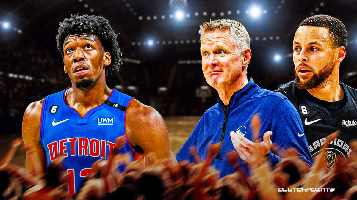 James Wiseman, Steve Kerr, Stephen Curry, Warriors