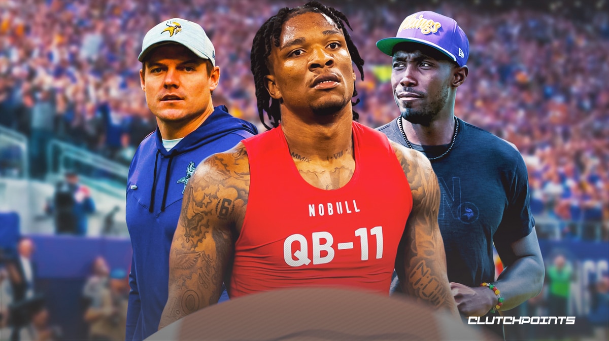 Vikings, Anthony Richardson, NFL Draft (2023 NFL Draft), Anthony Richardson Vikings, NFL Scouting Combine