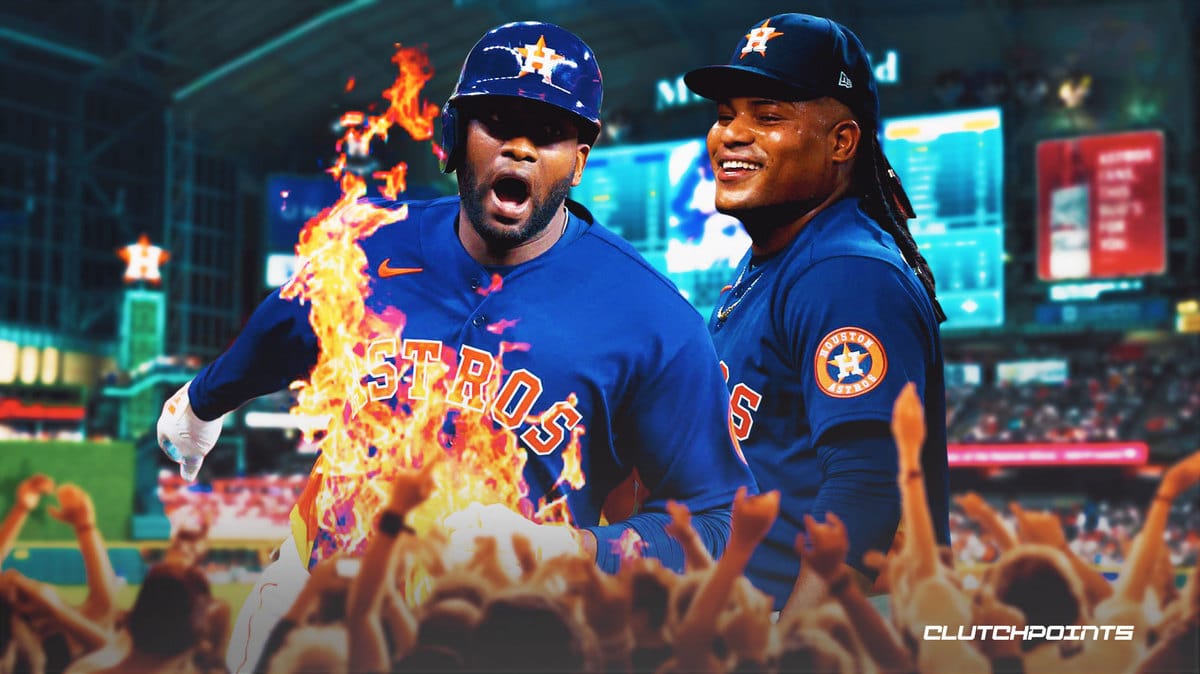 Yordan Alvarez, Houston Astros, Framber Valdez
