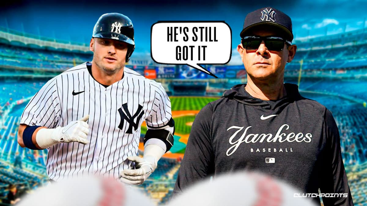 Yankees' Josh Donaldson repays Aaron Boone's trust with home run
