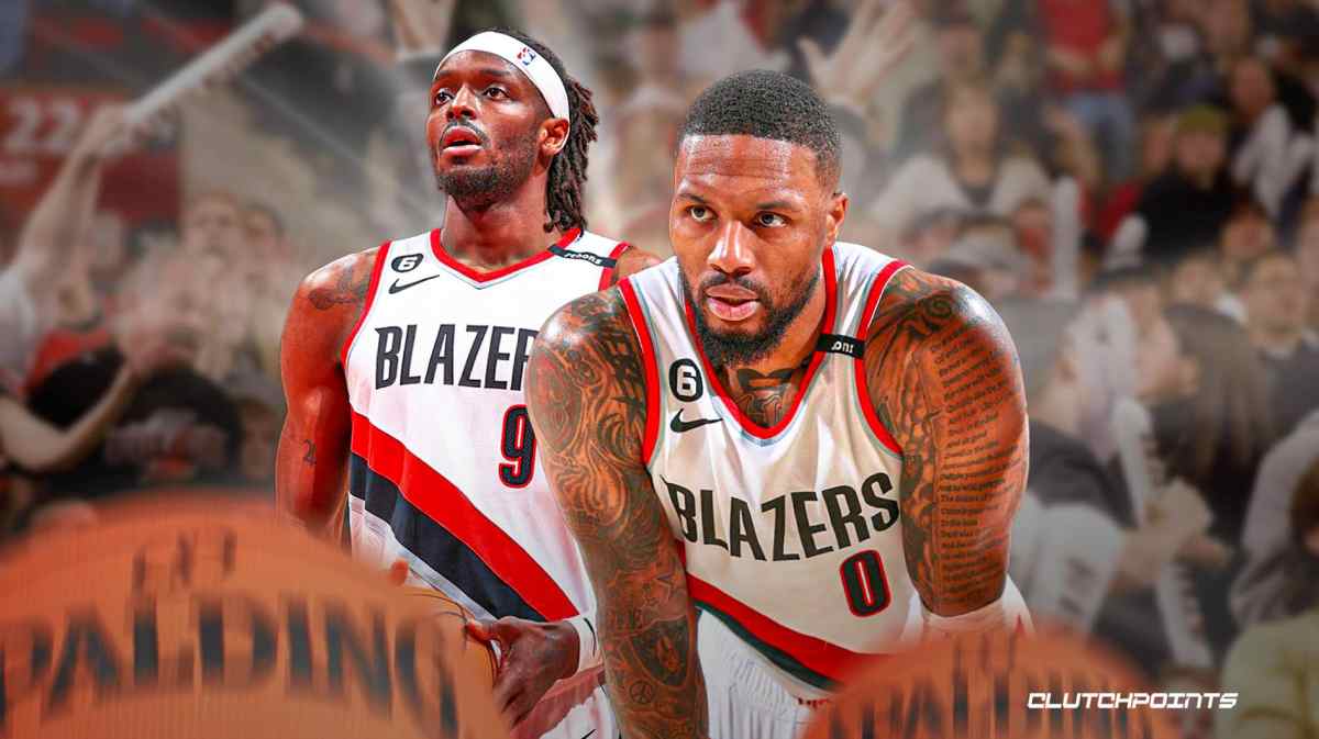 Damian Lillard, Jerami Grant, Portland Trail Blazers