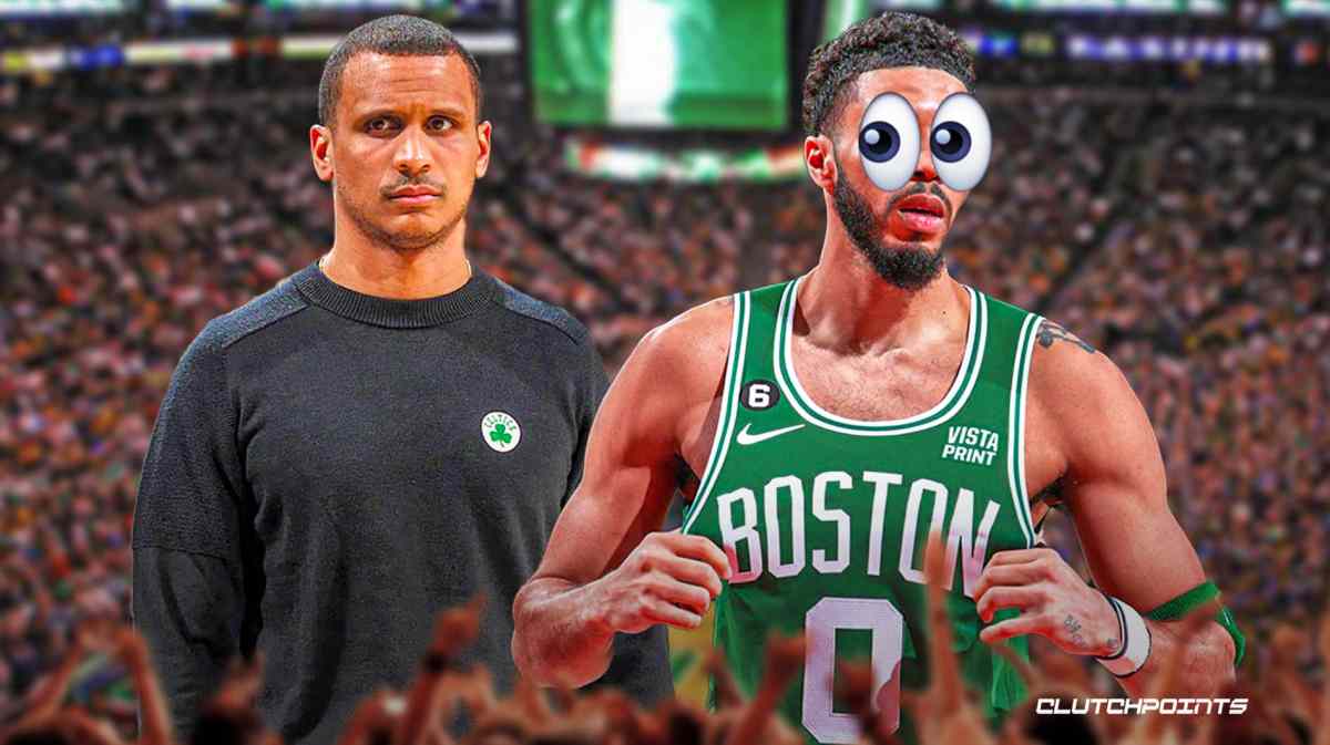 Joe Mazzulla, Jayson Tatum, Celtics