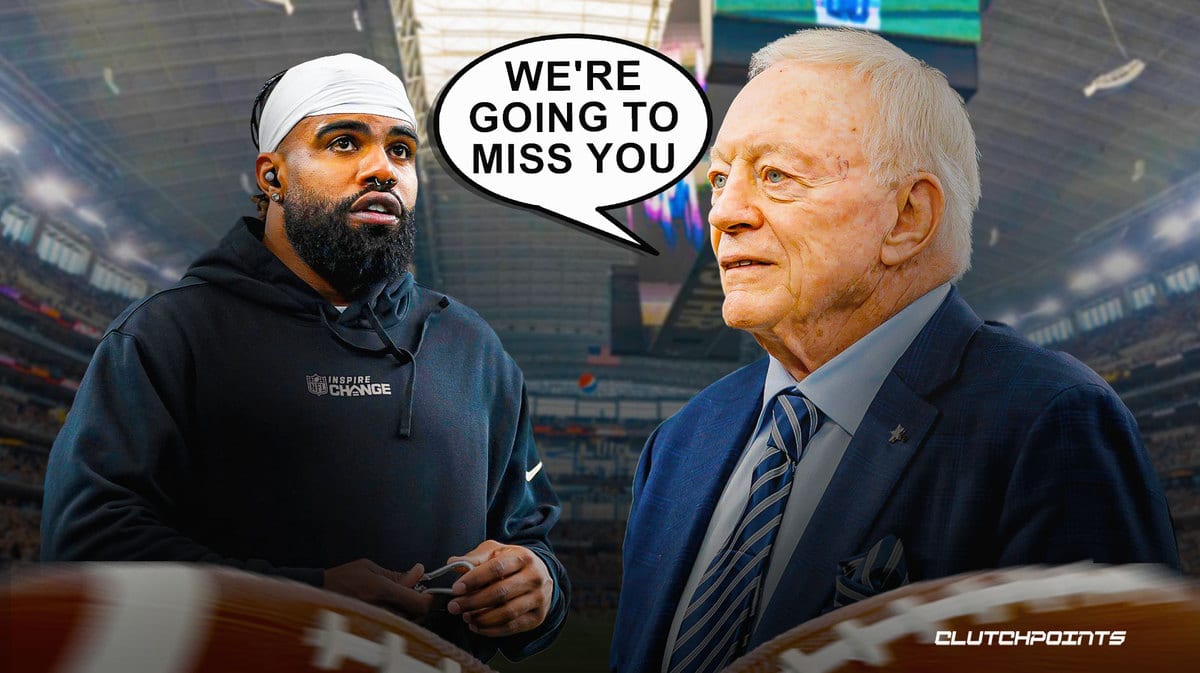 Jerry Jones, Ezekiel Elliott, Cowboys, Ezekiel Elliott release