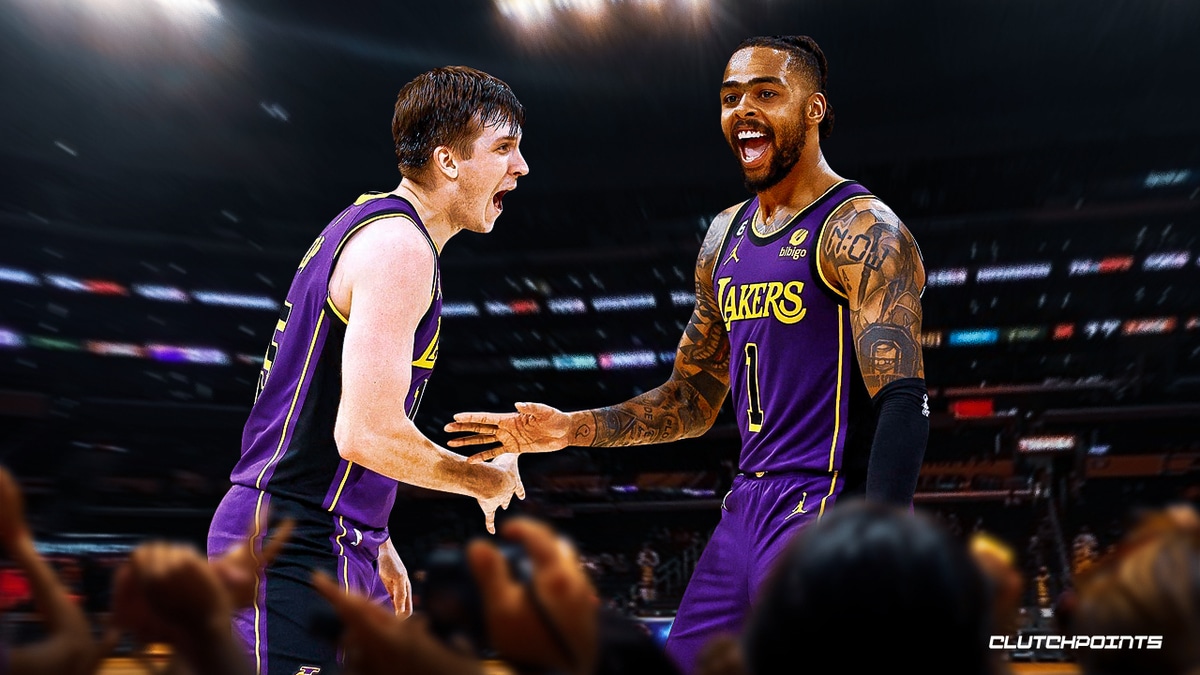 d'angelo russell austin reaves lakers