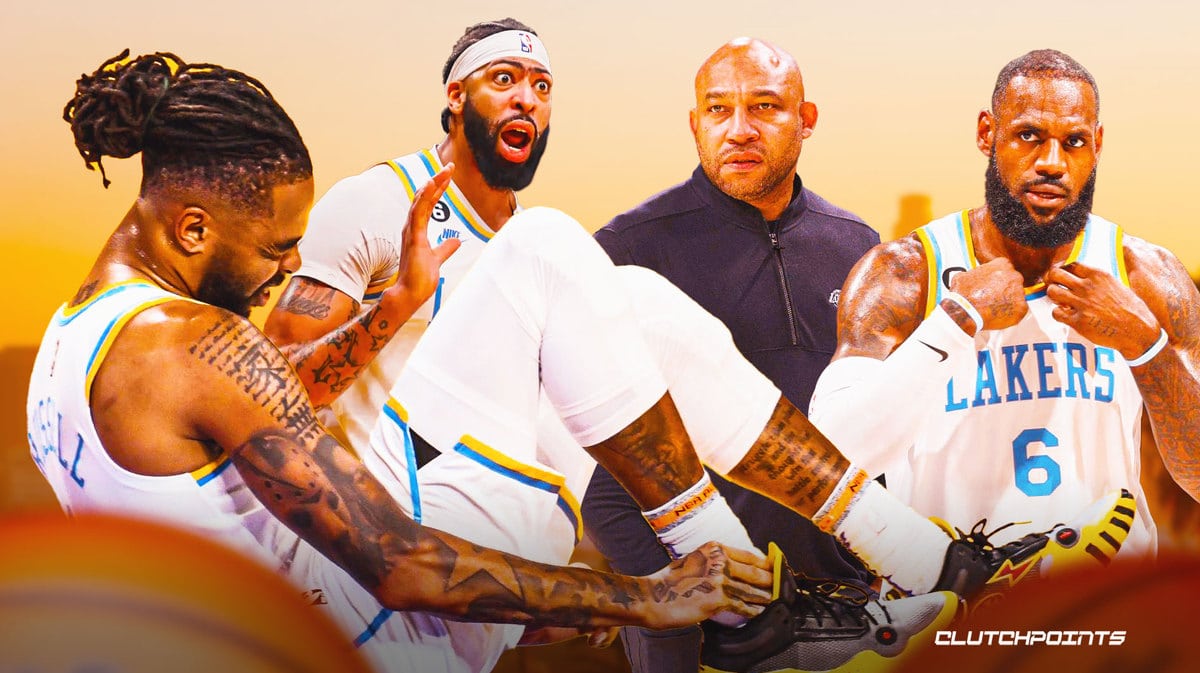 d'angelo russell lakers anthony davis lebron james