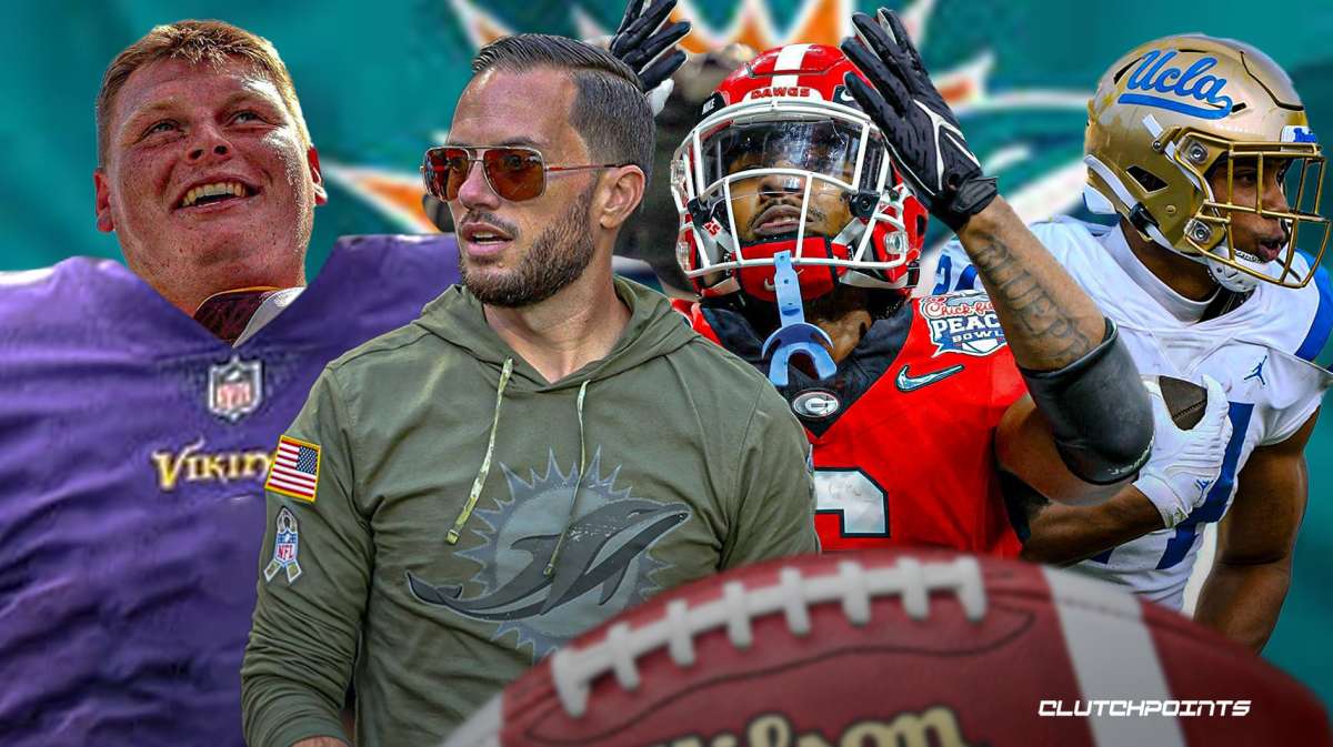 Dolphins, NFL Draft, Dolphins NFL Draft, John Micheal Schmitz, Zach Charbonnet