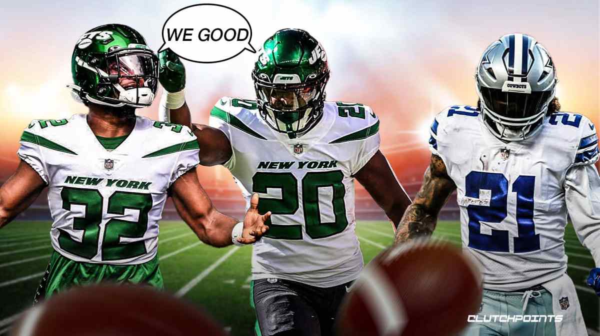 jets, breece hall, ezekiel elliott, michael Carter, breece hall tweet