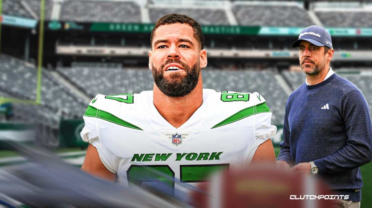 New York Jets, Aaron Rodgers, CJ Uzomah, CJ Uzomah Jets, Aaron Rodgers Jets