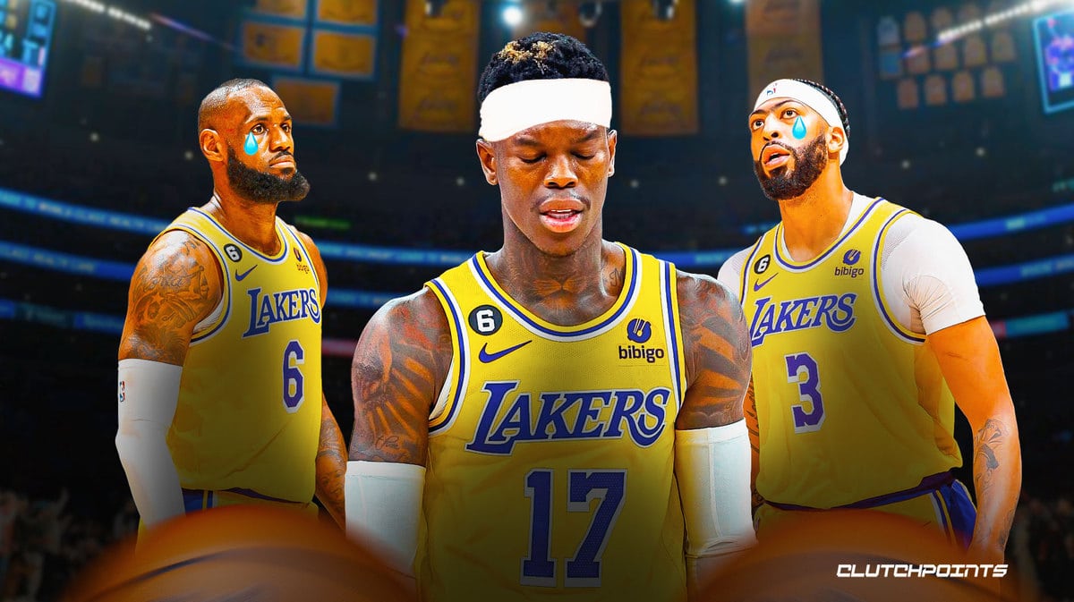 Dennis Schroder, Los Angeles Lakers, LeBron James, Anthony Davis