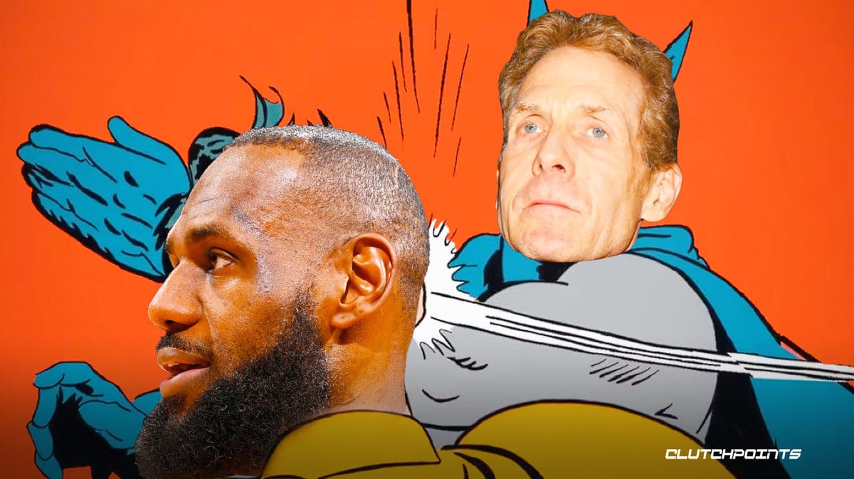 Skip Bayless, LeBron James, Austin Reaves, Los Angeles Lakers