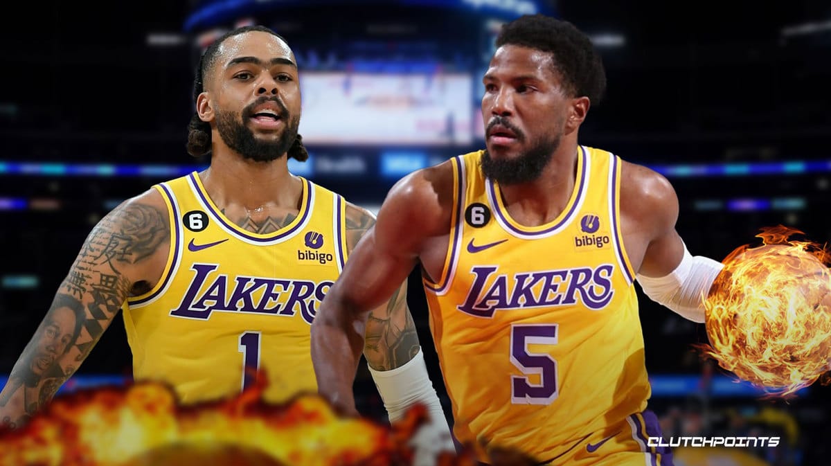 malik beasley lakers dangelo russell
