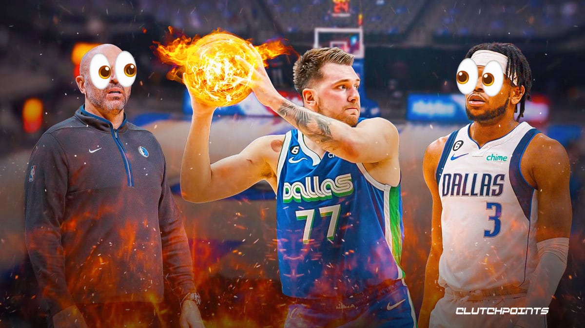 Jason Kidd, Jaden Hardy, Luka Doncic, Mavs