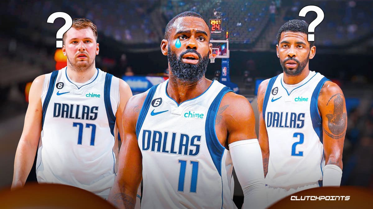 Tim Hardaway Jr., Luka Doncic, Kyrie Irving, Mavs
