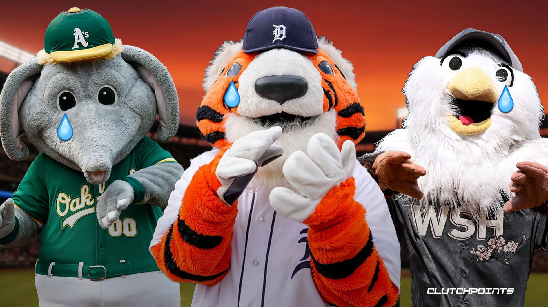 MLB Detroit Tigers Mascot Softee