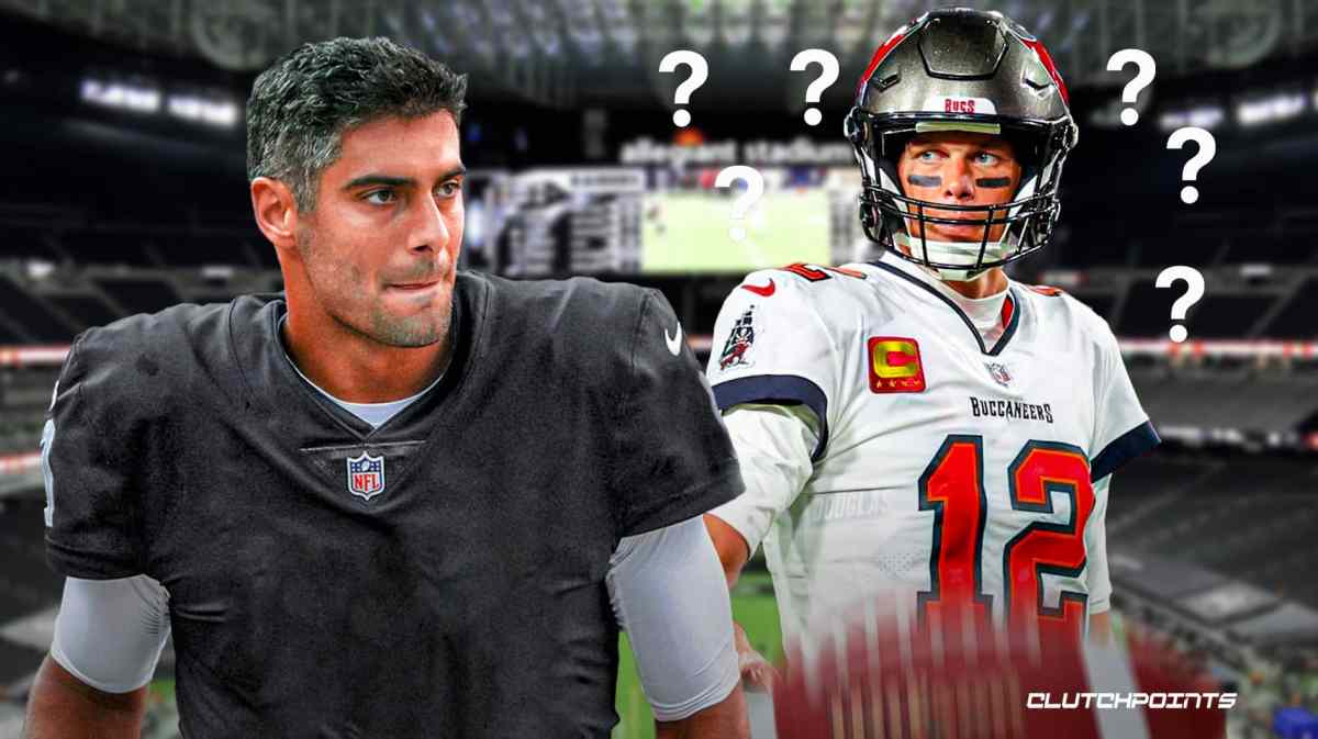 Tom Brady, Jimmy Garoppolo, Las Vegas Raiders