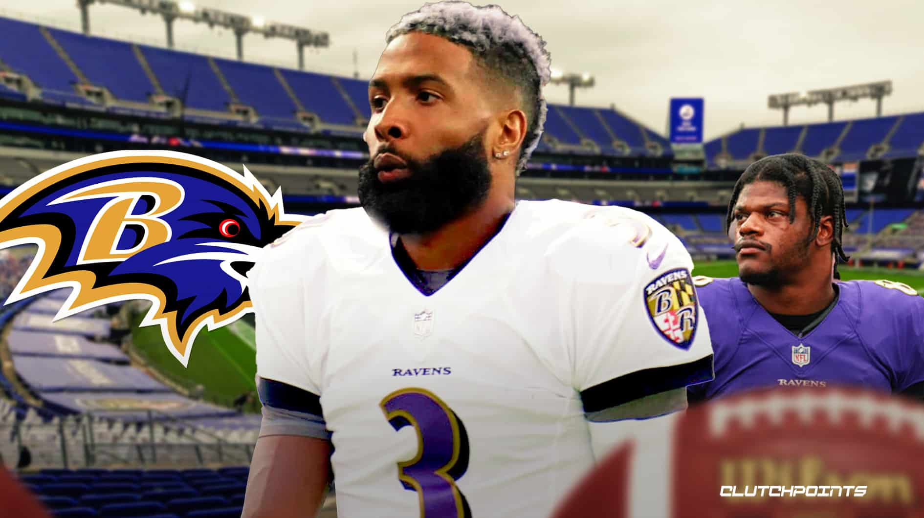 Odell Beckham Jr. Gets No. 3 Jersey With Ravens