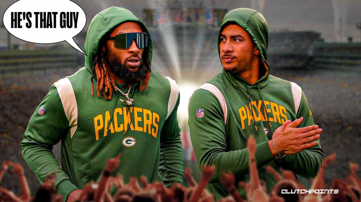 Aaron Jones, Aaron Rodgers, Jordan Love, Packers, Brett Favre