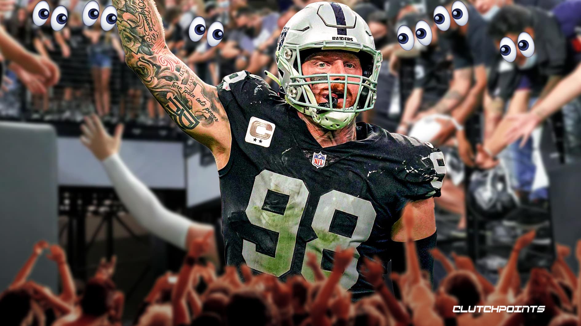 Raiders DE Maxx Crosby fulfilling his potential in 3rd year - The