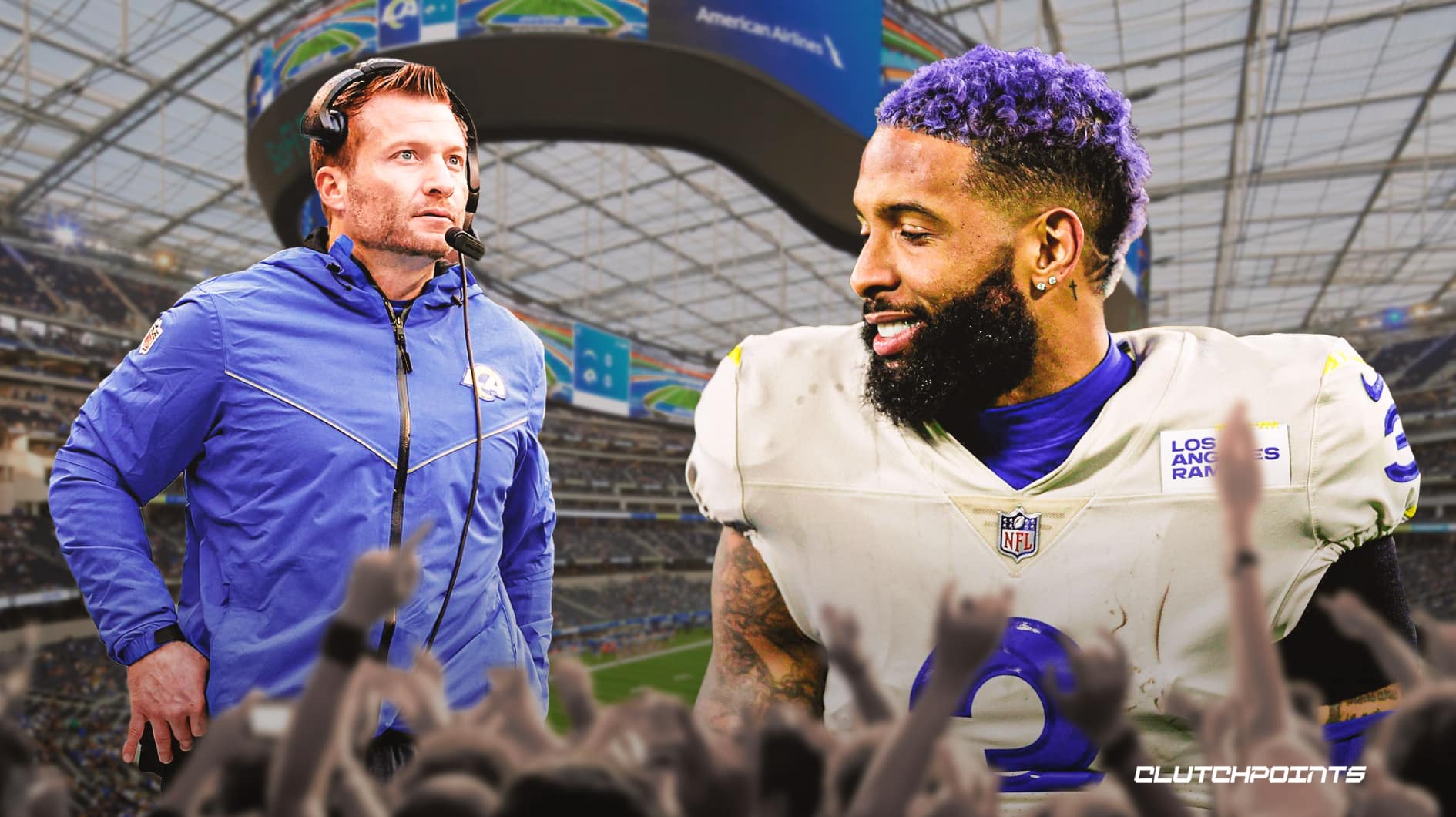 Rams: Sean McVay breaks silence on Odell Beckham Jr. rumors