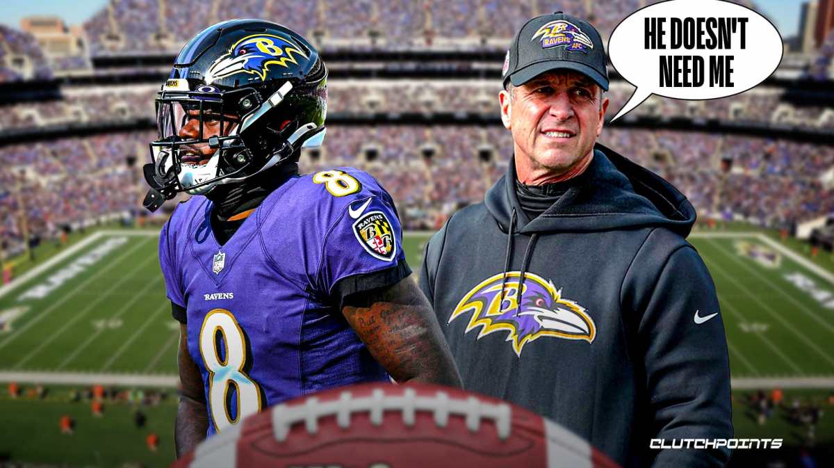Lamar Jackson, John Harbaugh, Baltimore Ravens, Lamar Jackson trade, Franchise tag