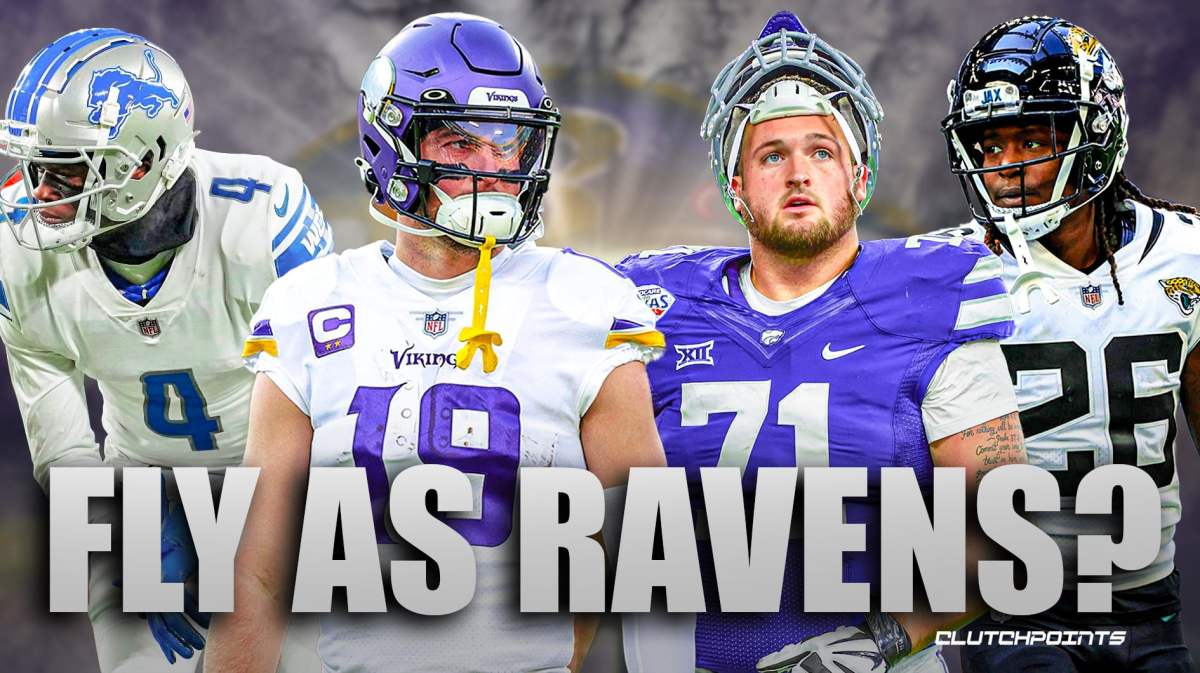 NFL free agency, Baltimore Ravens, DJ Chark, Adam Thielen, Dalton Risner