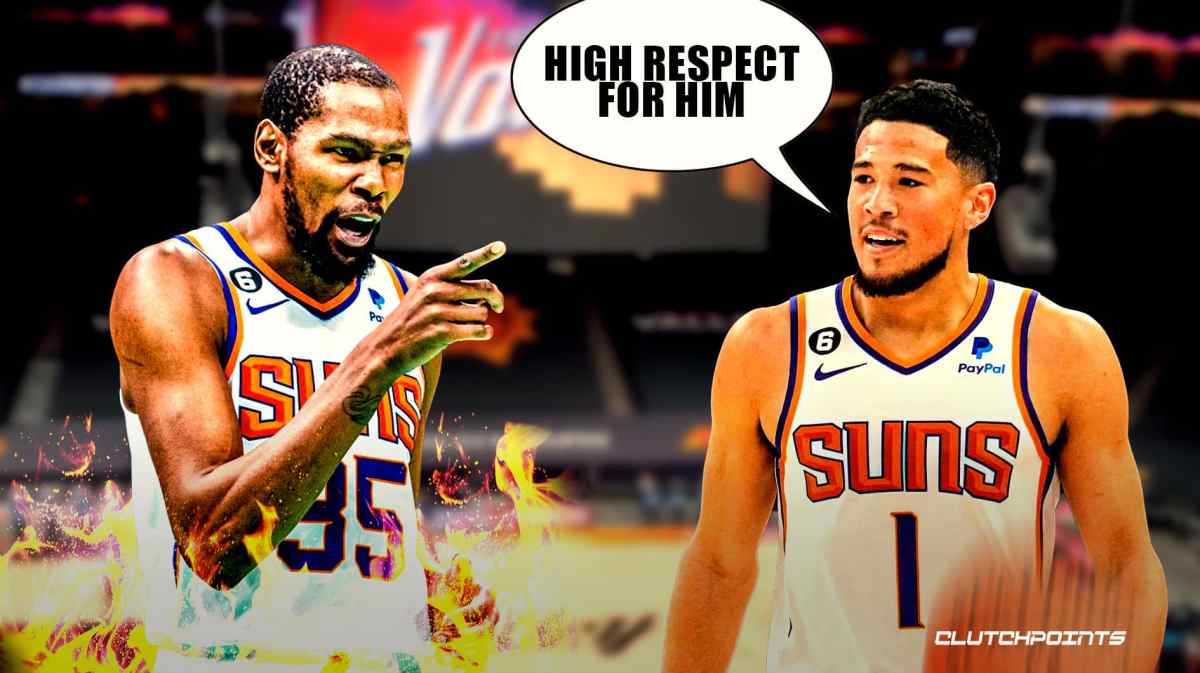 Devin Booker, Kevin Durant, Phoenix Suns
