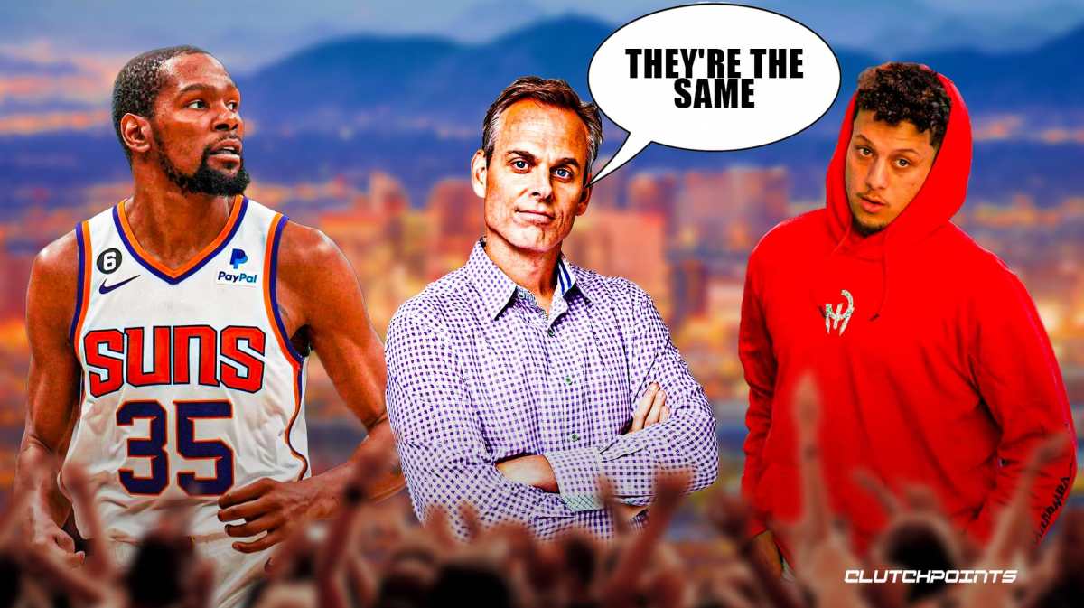 Kevin Durant, Patrick Mahomes, Suns, Colin Cowherd, Russell Westbrook