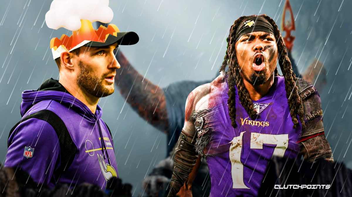 Kirk Cousins KJ Osborn Vikings burning car