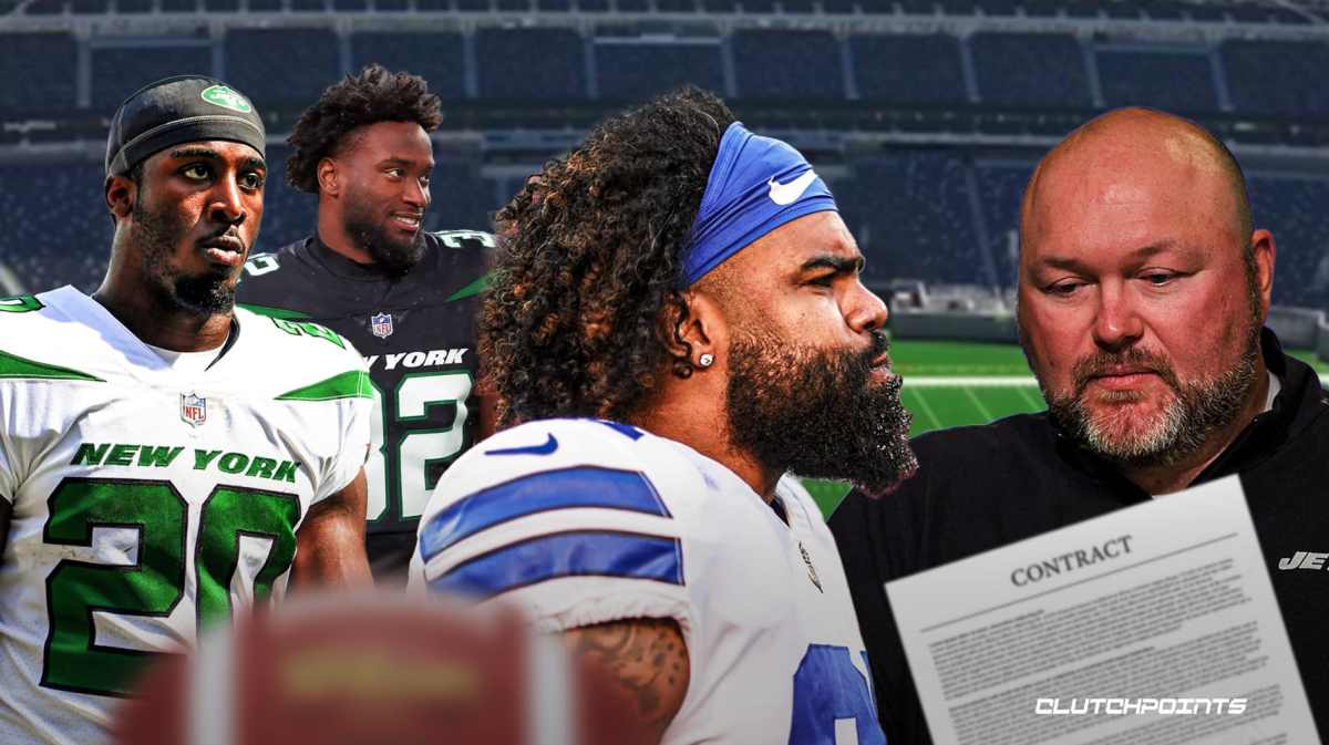 Jets, Ezekiel Elliott, Jets free agency, Ezekiel Elliott free agency