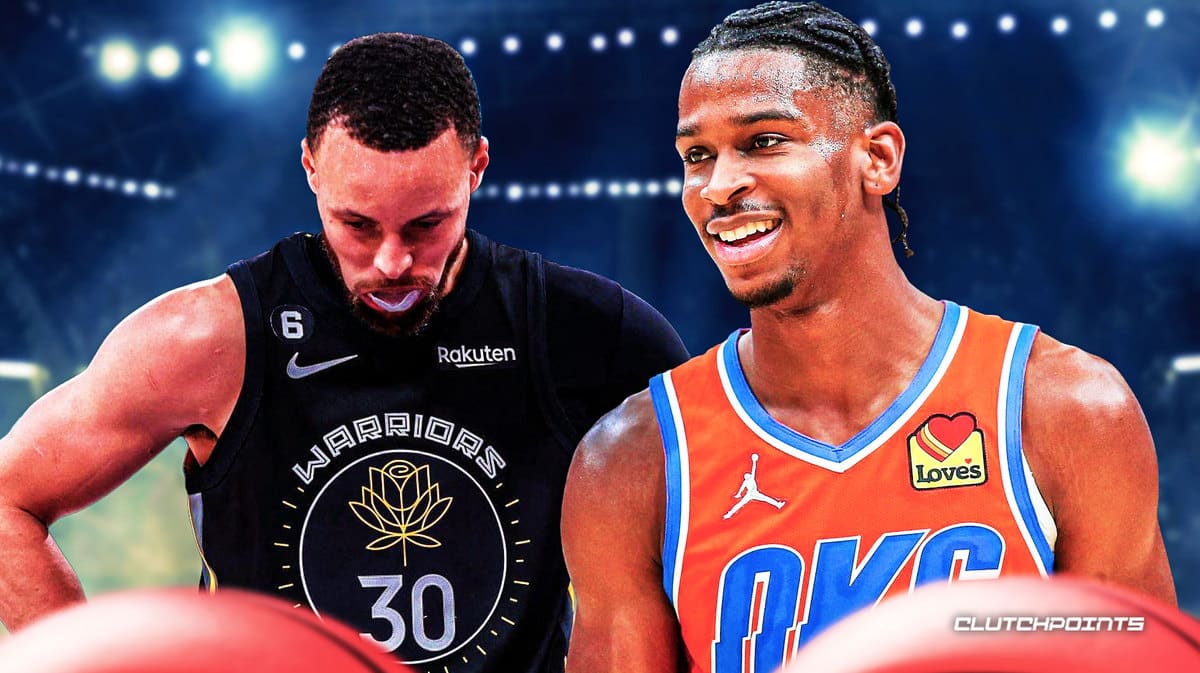 Stephen Curry, Shai Gilgeous-Alexander, Warriors, Thunder