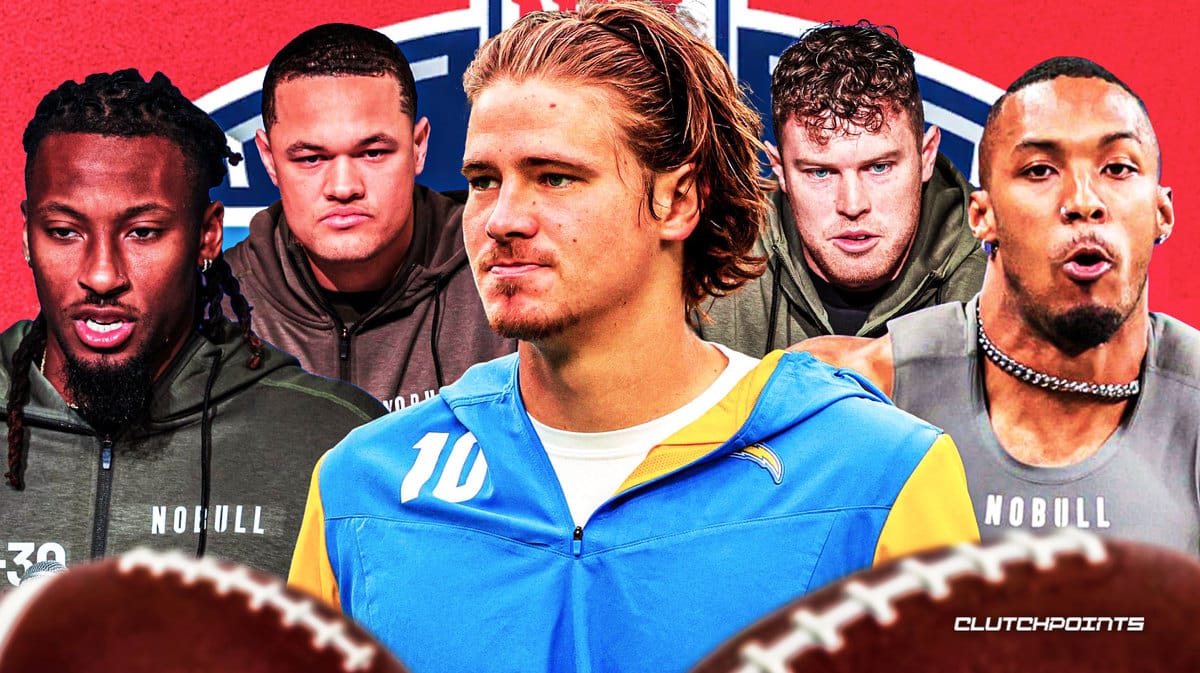 los angeles chargers, just herbert, 2023 nfl draft