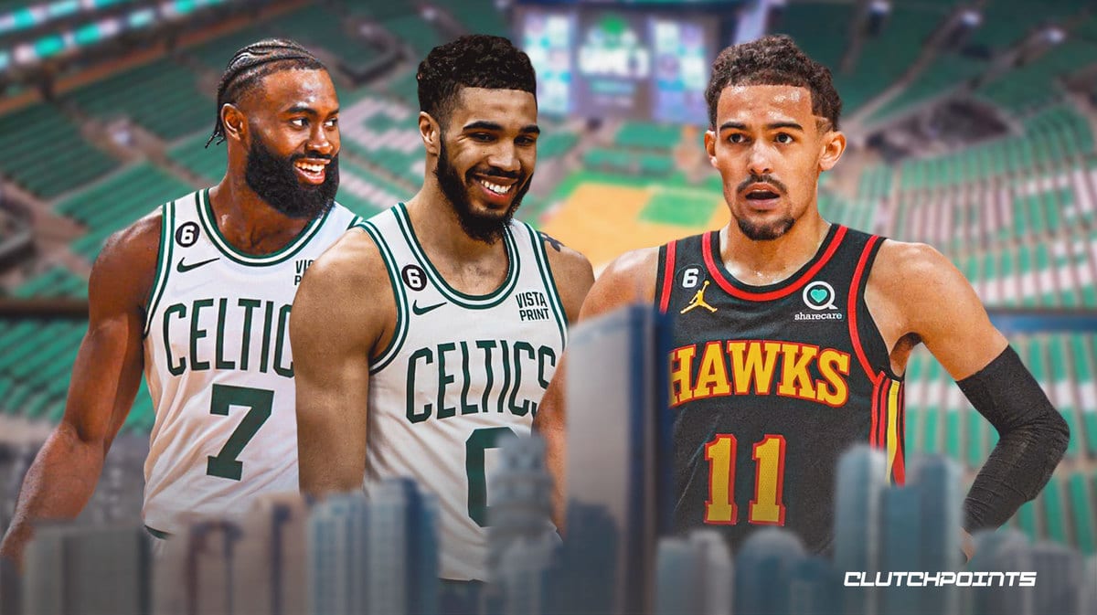 Jaylen Brown, Jayson Tatum, Trae Young, Hawks, Celtics