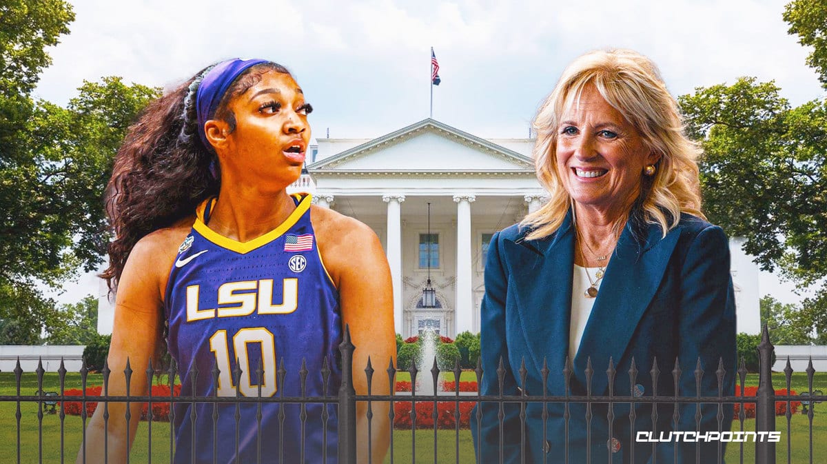 Angel Reese, LSU Women's Basketball, Jill Biden, White House