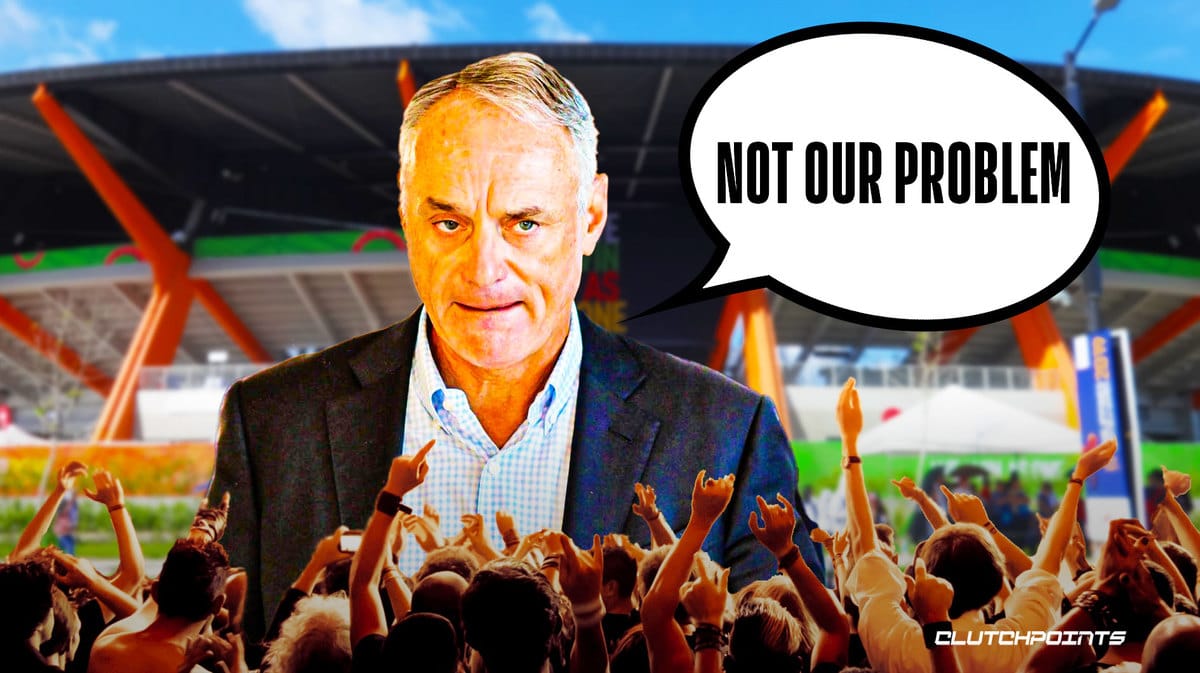 oakland athletics, athletics vegas, rob manfred