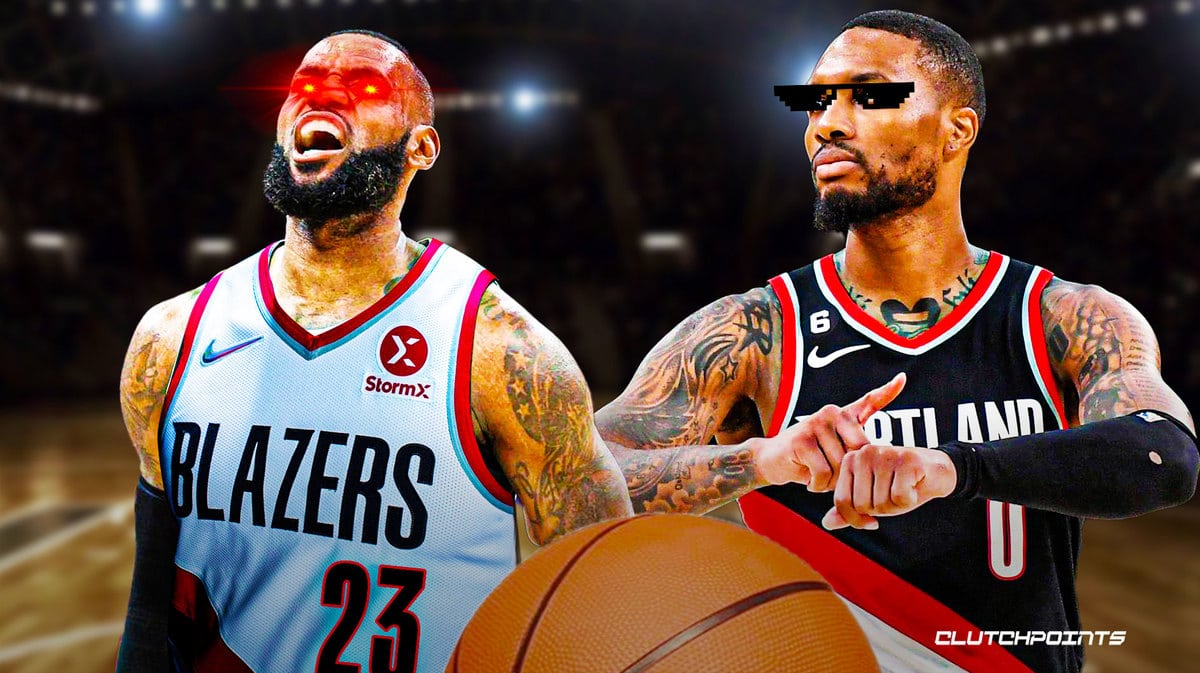 LeBron James, Damian Lillard, Portland Trail Blazers, NBA Offseason, NBA Trade