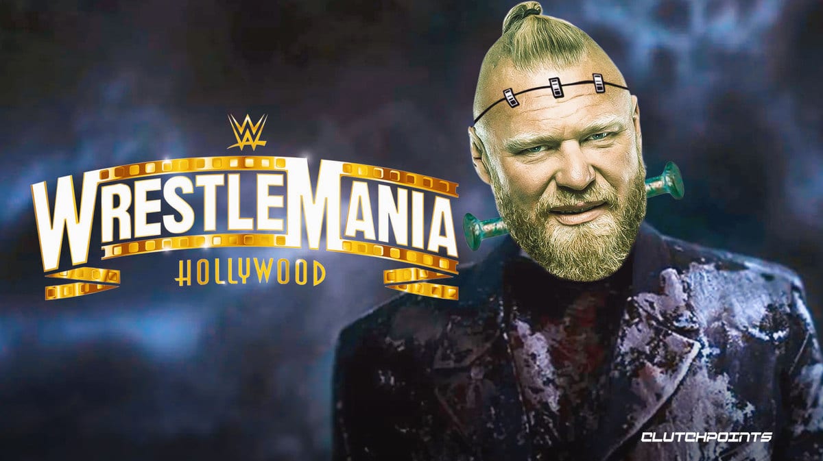 WWE, Brock Lesnar, Omos, WrestleMania, MVP,