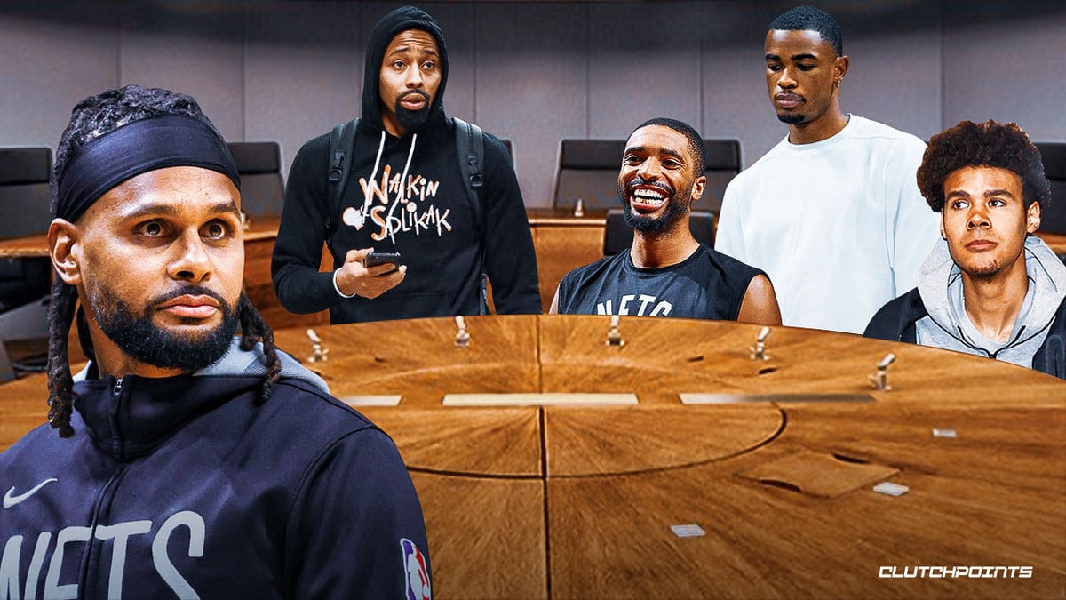Nets Spencer Dinwiddie Mikal Bridges Patty Mills Cam Johnson Nic Claxton
