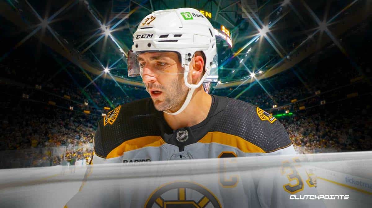 Patrice Bergeron, Boston Bruins