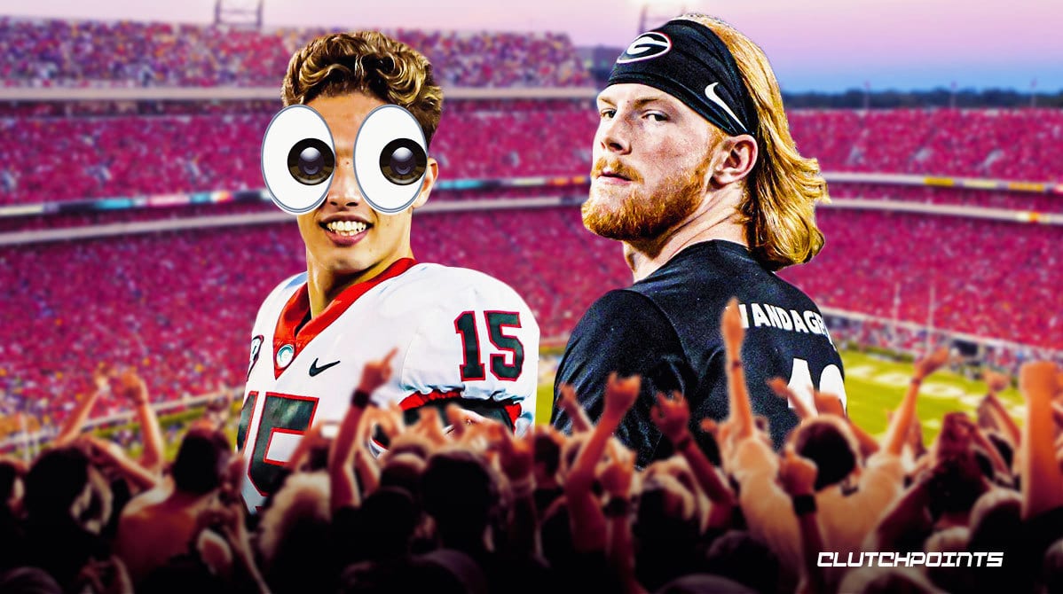 Brock Vandagriff, Carson Beck, Georgia football