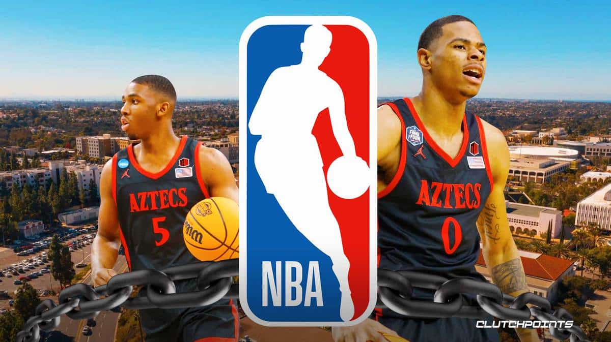 San Diego State basketball, Lamont Butler, Keshad Johnson, NBA draft