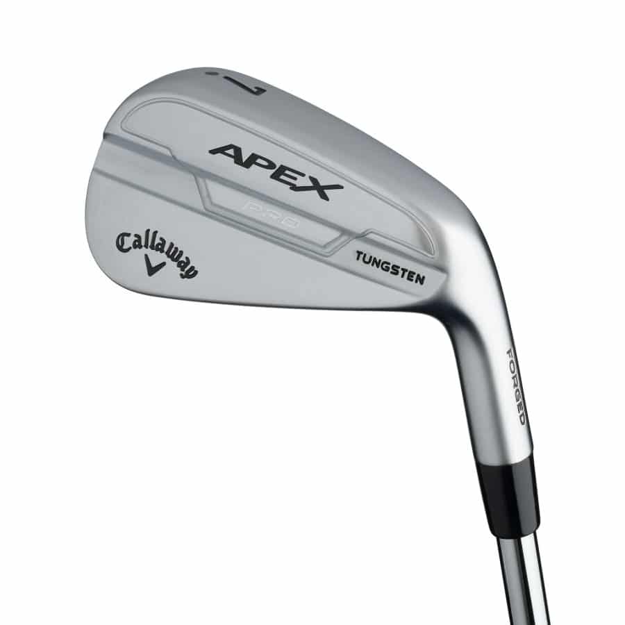 Callaway Apex Pro 21 golf club on a white background.