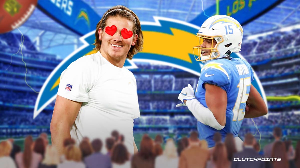 Jalen Guyton, Justin Herbert, Chargers
